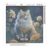 Easy Craft Diamond Painting DIY Kit, 40x40cm- Animal at Night (New Tool Kit )