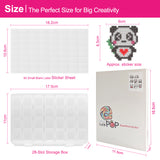 Diamond Painting DIY Sticker - Pandas