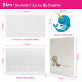 Diamond Painting Stickers-Animal Series - Animal T023 with 28-Slot Box