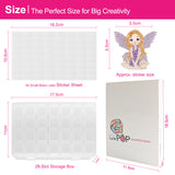 Diamond Painting DIY Sticker - Princess &Fairy - The Flower Fairy T029 with 28-Slot Box