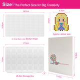 Diamond Painting DIY Sticker - Princess &Fairy - Princess T003 with 28-Slot Box