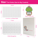 Diamond Painting Stickers-Cactus - Cactus T008 with 28-Slot Box