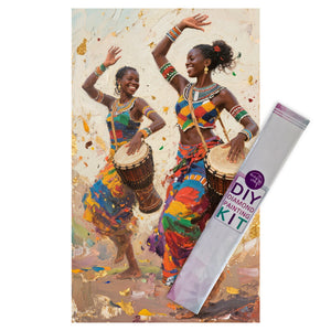 Diamond Painting DIY Kit,Full Drill, 50x30cm- Dance