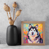 Diamond Painting DIY Kit,Full Drill, 30x30cm - Dog