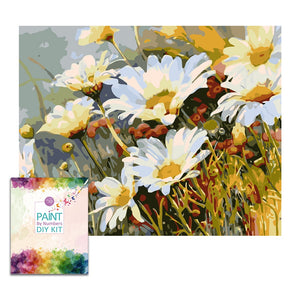 Easy Craft Paint by Number DIY Kit, 50x40cm- Daisy