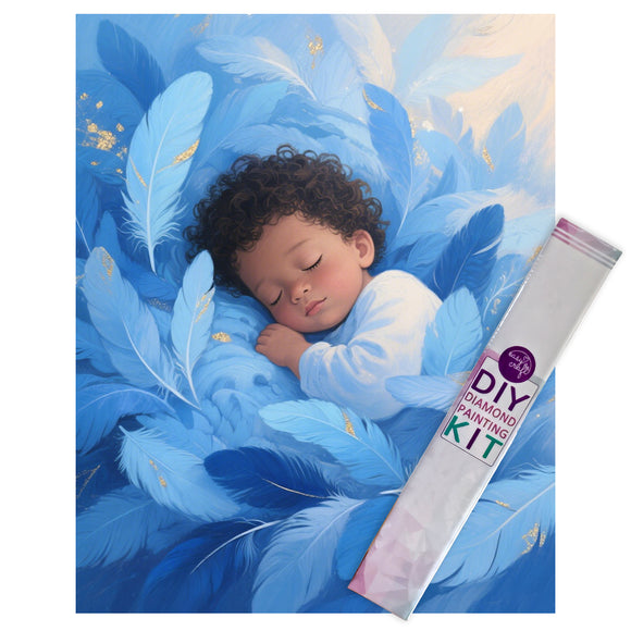 Diamond Painting DIY Kit,Full Drill, 50x40cm- Baby