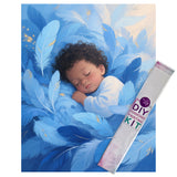Diamond Painting DIY Kit,Full Drill, 50x40cm- Baby