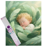 Diamond Painting DIY Kit,Full Drill, 50x40cm- Baby
