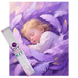 Diamond Painting DIY Kit,Full Drill, 50x40cm- Baby
