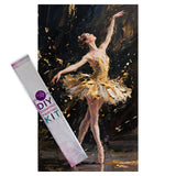 Diamond Painting DIY Kit,Full Drill, 50x30cm- Dance