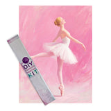 Diamond Painting DIY Kit,Full Drill, 40x30cm-  Ballet Dancer