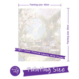 Easy Craft Paint by Number DIY Kit, 50x40cm- Beautiful Greenhouse