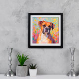Diamond Painting DIY Kit,Full Drill, 30x30cm - Dog