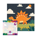 Easy Craft Paint by Number Kids DIY Kit, 20x20cm - Dinosaurs