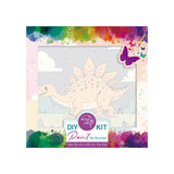 Easy Craft Paint by Number Kids DIY Kit, 20x20cm - Dinosaurs