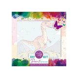 Easy Craft Paint by Number Kids DIY Kit, 20x20cm - Dinosaurs