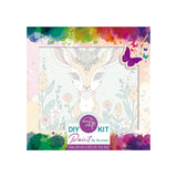 Easy Craft Paint by Number Kids DIY Kit, 20x20cm - Wild Animals