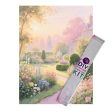 Diamond Painting DIY Kit,Full Drill, 40x30cm-Castle Garden