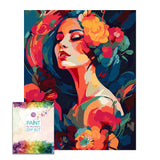 Extra set of Acrylic Paint for Easy Craft 40cm x 50cm Paint By Number