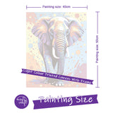 Easy Craft Paint by Number DIY Kit, 50x40cm- Colourful Big Five