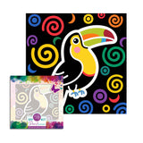 Easy Craft Paint by Number DIY Kit, 20x20cm- Cute Birds