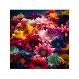 Easy Craft Diamond Painting DIY Kit, 40x40cm- Colorful Flowers