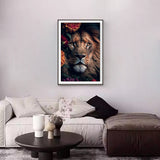 Easy Craft Diamond Painting DIY Kit, 60x40cm - Flower and Animals