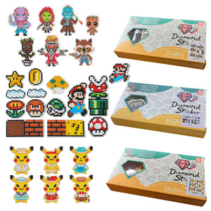 Diamond Painting, Refrigerator Magnet - Bulk Sale -Cuties Pack for Boys