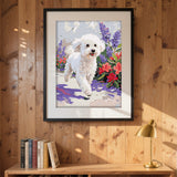 Easy Craft Paint by Number DIY Kit, 40x30cm- Dog Series 01