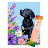 Easy Craft Paint by Number DIY Kit, 40x30cm- Dog Series 02