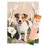 Easy Craft Paint by Number DIY Kit, 40x30cm- Dog Series 01