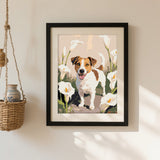 Easy Craft Paint by Number DIY Kit, 40x30cm- Dog Series 01