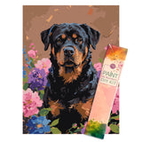Easy Craft Paint by Number DIY Kit, 40x30cm- Dog Series 02