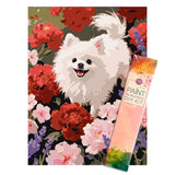 Easy Craft Paint by Number DIY Kit, 40x30cm- Dog Series 01