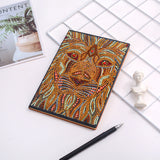 Easy Craft 5D Special Shape Rhinestone Notebook - Animal - Lion