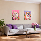Easy Craft Paint by Number DIY Kit, 50x40cm- Dog Series 02
