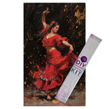 Diamond Painting DIY Kit,Full Drill, 50x30cm- Dance