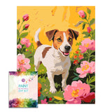 Easy Craft Paint by Number DIY Kit, 50x40cm- Dog Series 03