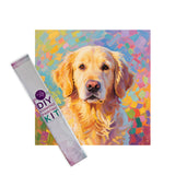 Diamond Painting DIY Kit,Full Drill, 30x30cm - Dog