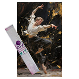 Diamond Painting DIY Kit,Full Drill, 50x30cm- Dance