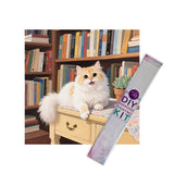 Diamond Painting DIY Kit,Full Drill, 30x30cm - Cat