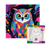 Easy Craft Paint by Number DIY Kit, 20x20cm- Colourful Birds