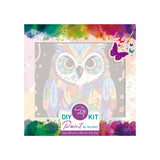 Easy Craft Paint by Number DIY Kit, 20x20cm- Colourful Birds