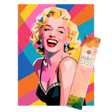 Easy Craft Paint by Number DIY Kit, 40x30cm- POP ART