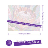Easy Craft Paint by Number DIY Kit, 50x40cm- POP Art Protea