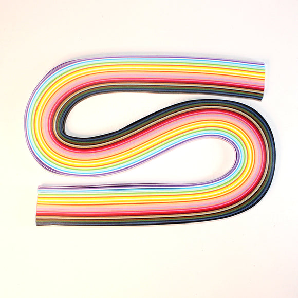 Paper Quilling Strips - 3/5 mm in width, 540mm in length, 36 color, 180pcs