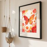 Diamond Painting DIY Kit,Full Drill, 40x30cm- Butterfly
