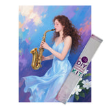 Diamond Painting DIY Kit,Full Drill, 40x30cm-Music
