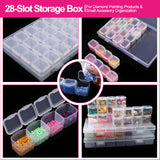 Diamond Painting Stickers-Animal Series - Animal T026 with 28-Slot Box