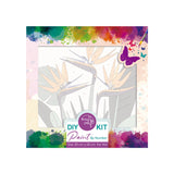 Easy Craft Paint by Number DIY Kit, 20x20 Flowers